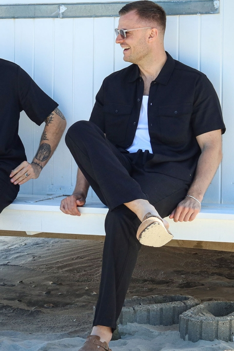 Only & Sons Kari Viscose Linen Black