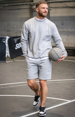 Only & Sons Ceres Crew / Shorts Light Grey