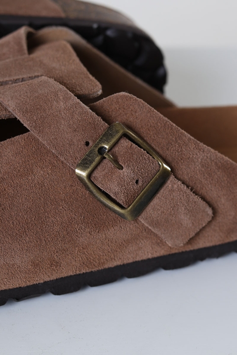 Born // Raised Berna Suede Leather Taupe