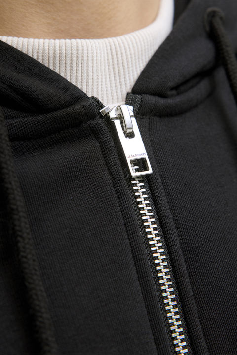 Jack & Jones Soho Sweat Zip Hoodie Black