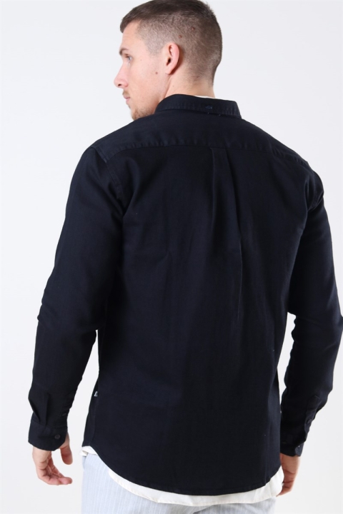 Kronstadt Johan Denim Skjorte Black