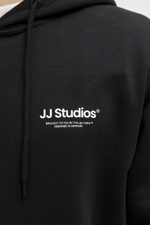 Jack & Jones Soho Sweat Zip Hoodie Black