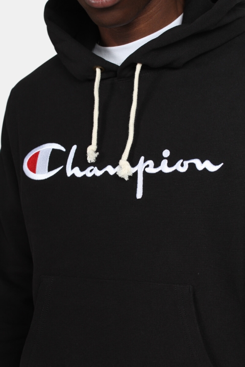 Champion Hooded Sweatshirt Black