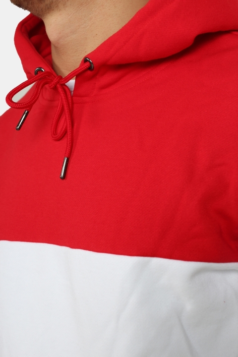 Klokkeban Classics TB1870 Hoody Fire Red/White/Navy