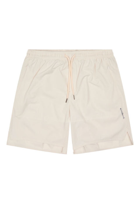 Woodbird Haiden Tech Shorts Off White