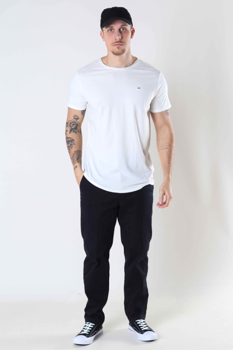 TOMMY JEANS TJM SLIM JASPE C NECK Ivory