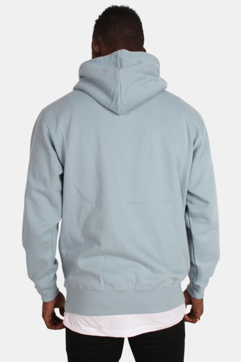 Basic Brand Hooded Genser Dusty Blue