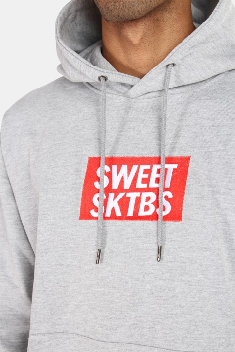 Sweet SKTBS 90's Loose Hoodie Grey Melange