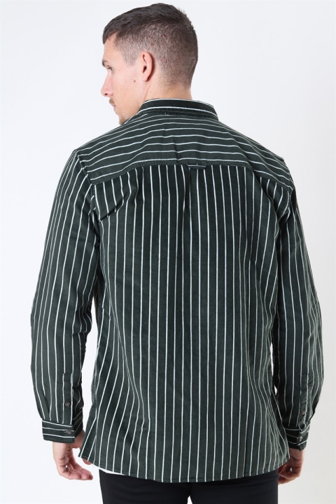 Only & Sons Edward Striped CordKlokkeoy Skjorte Deep Depths