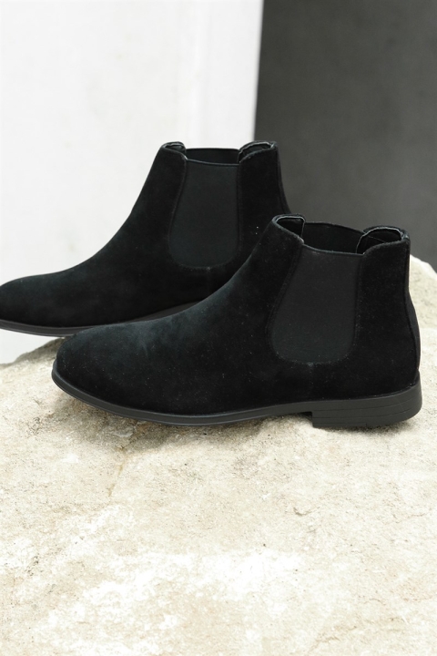 Liebhaveri Chelsea Boots Semsket Black