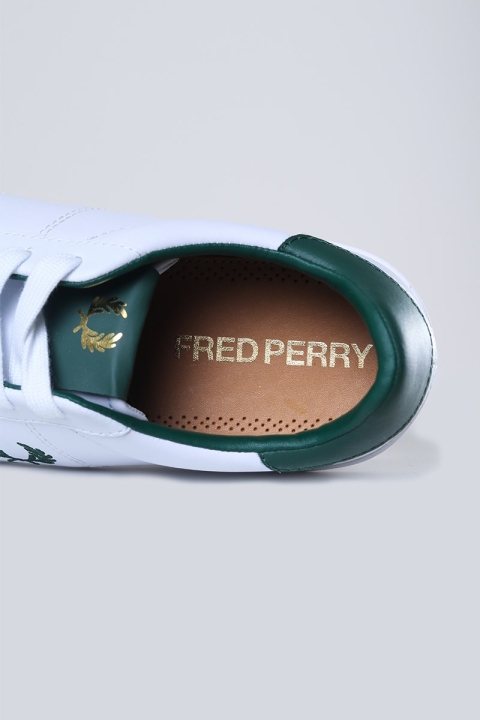 Fred Perry Spencer Leather Sneakers White