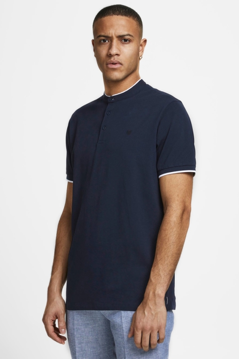 Jack & Jones JPRBLASTRETCH SS MAO POLO STS New Navy REG FIT