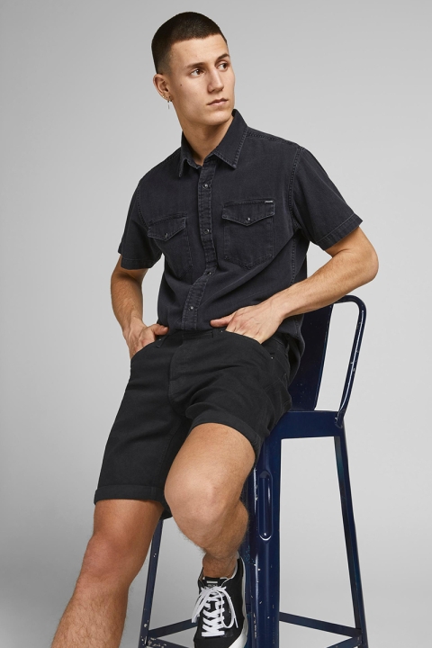 Jack & Jones RICK ORIGINAL SHORTS NA 029 Black Denim