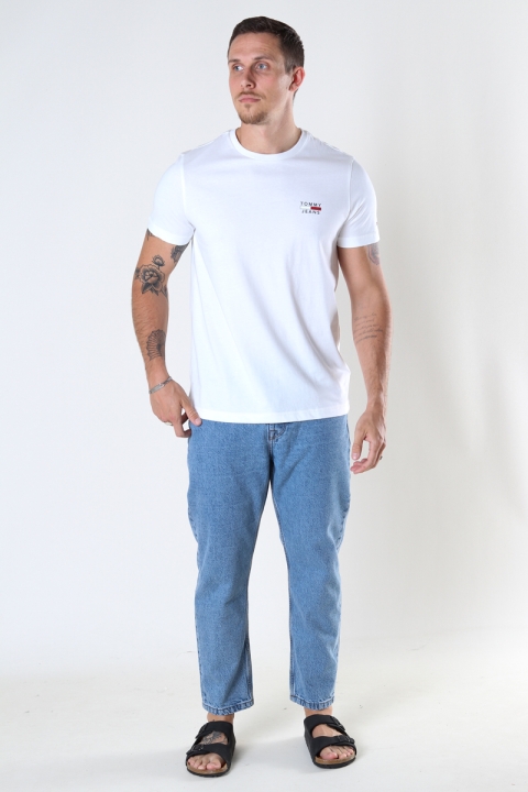 TJM CHEST LOGO TEE White