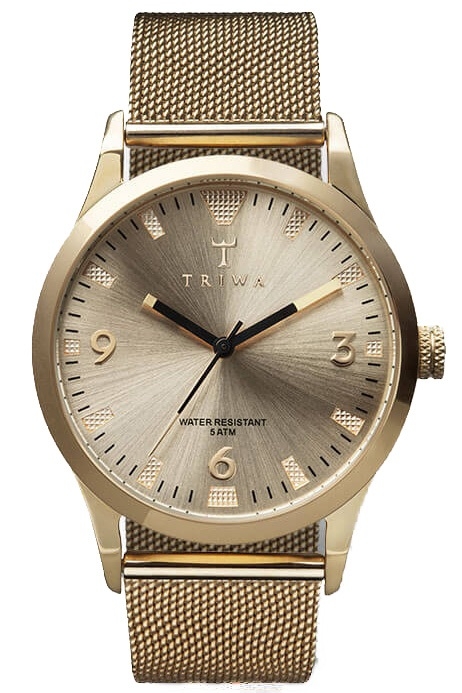 Triwa Sort of Black Gold/ Gold Mesh