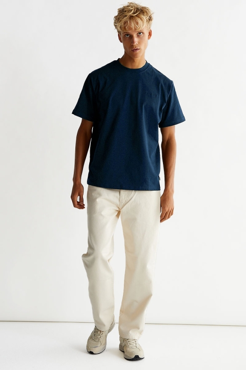 Woodbird Baine Base Tee Navy