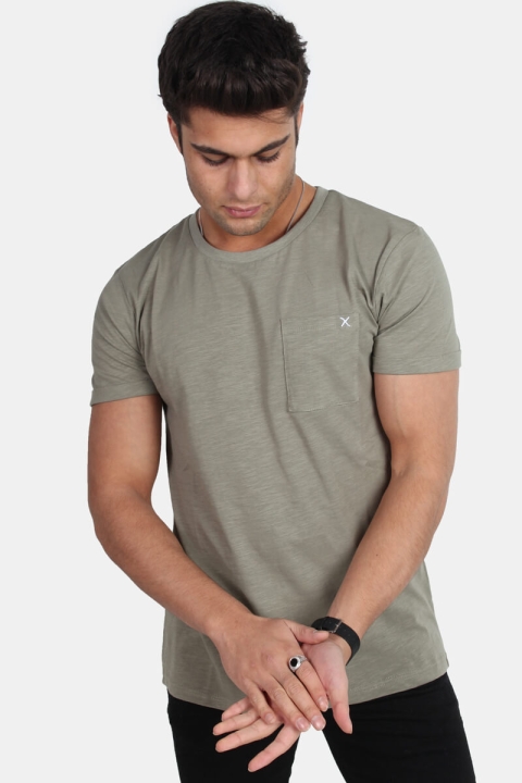 Clean Cut Copenhagen Kolding Organic Tee S/S Dusty Green