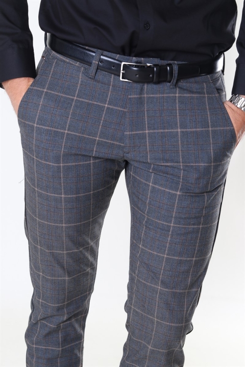 Gabba Paul Nili Check Pant Brown Check