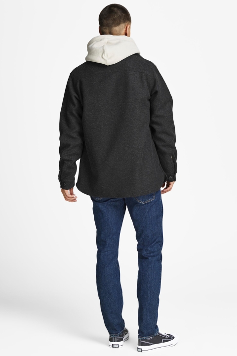 Jack & Jones JOROLLIE OVERSHIRT LS SN Black