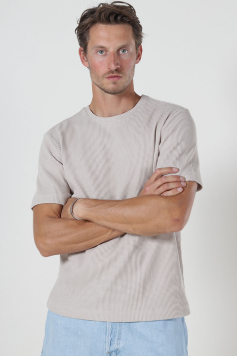 ONLY & SONS Tobie Regular SS Tee Silver Lining