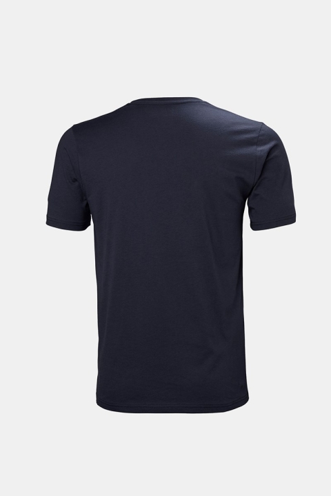 Helly Hansen Logo HH T-skjorte Navy