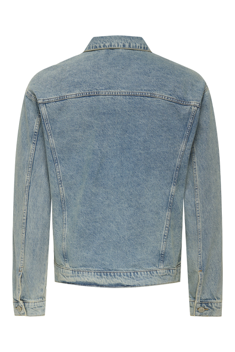 ONLY & SONS Just Denim Jacket Light Blue Denim