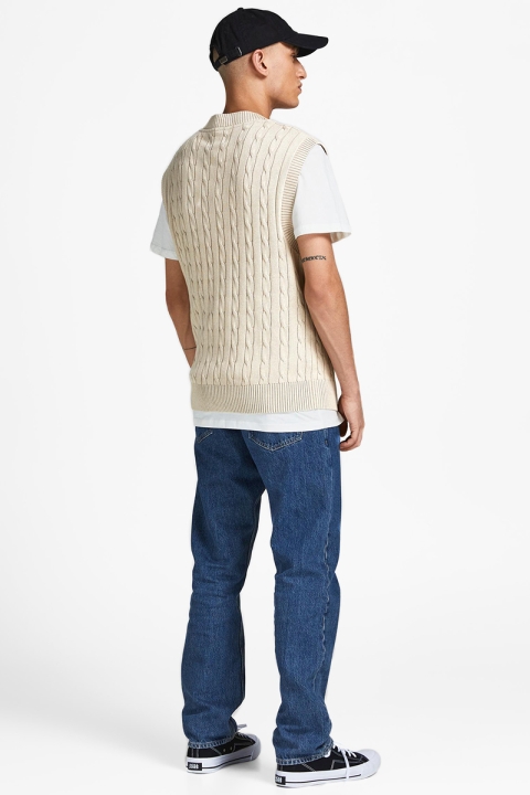 Jack & Jones JORNEO KNIT CABLE VEST Peyote