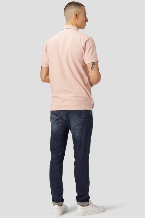 Clean Cut Copenhagen Silkeborg Stretch Polo Dusty Rose