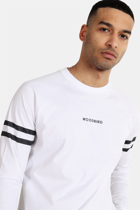 WoodBird Greak Sign T-skjorte White