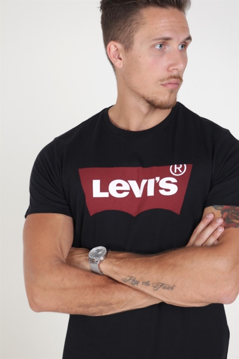 Levis Set-in Neck Graphic Black