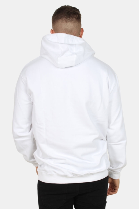 Fila Classic Logo Hoodie Kangaroo Bright White