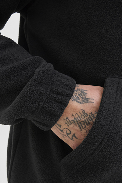 Jack & Jones Soho Fleece Half Zip Black