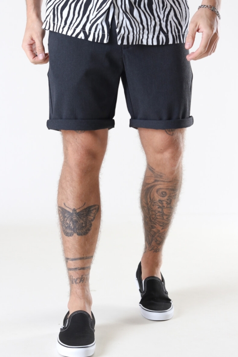 Woodbird Steffen Twill Shorts Grey