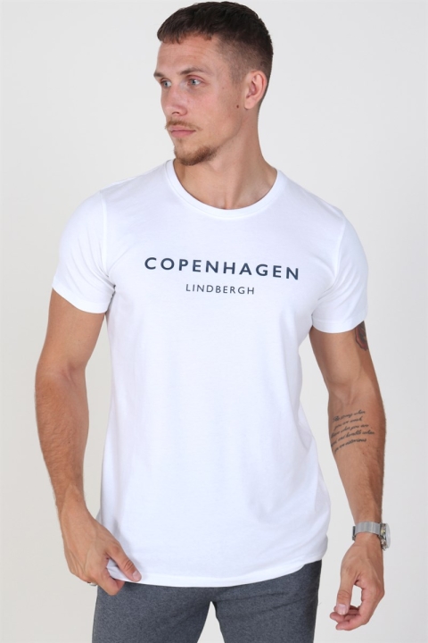 Lindbergh Copenhagen T-skjorte White