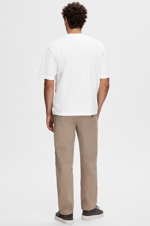 Selected Relax Oscar SS Tee Bright White