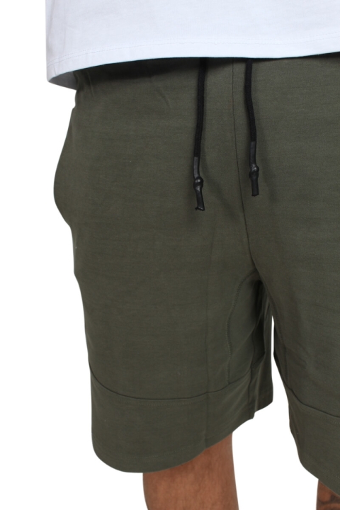 Urban Classics Interlock Sweatshorts Olive