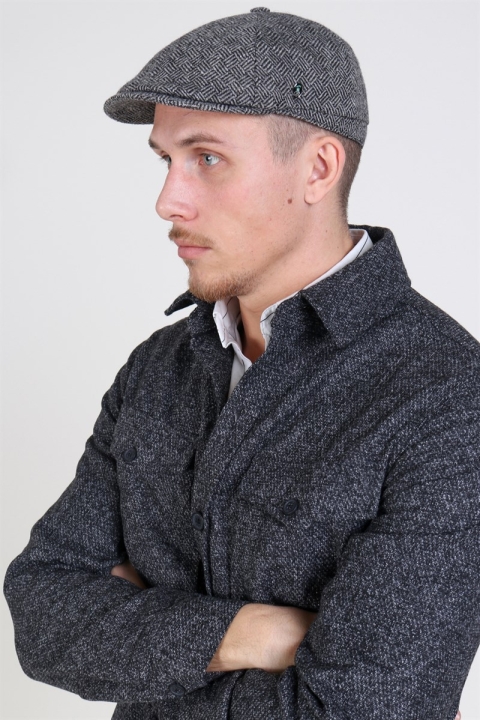 City Sport 3414 Sixpence Caps Grey/Black