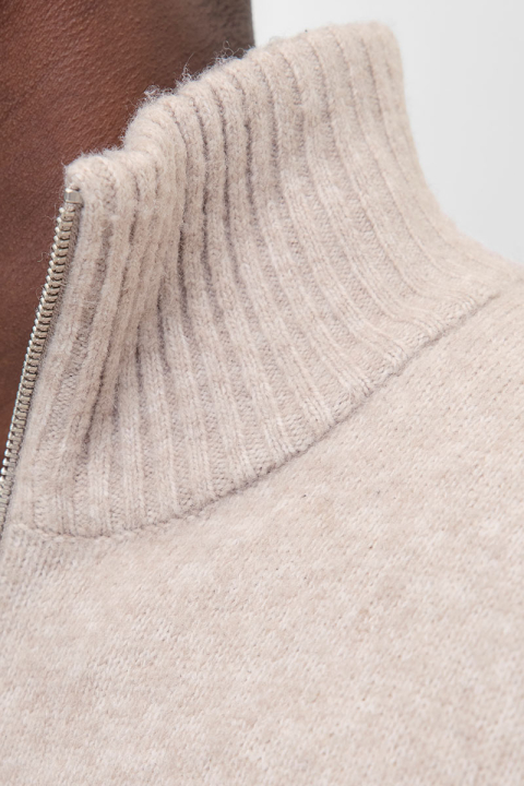 Jack & Jones Soho Ollie Knit Half Zip Atmosphere