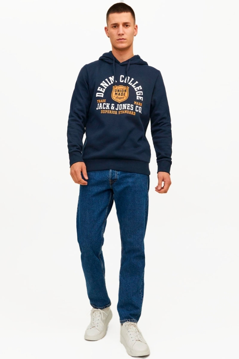 Jack & Jones LOGO SWEAT HOOD 2 COL 22/23 Sky Captain