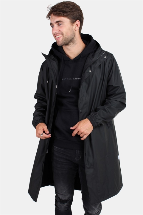 Rains Fishtail Parka Regnjakke Black