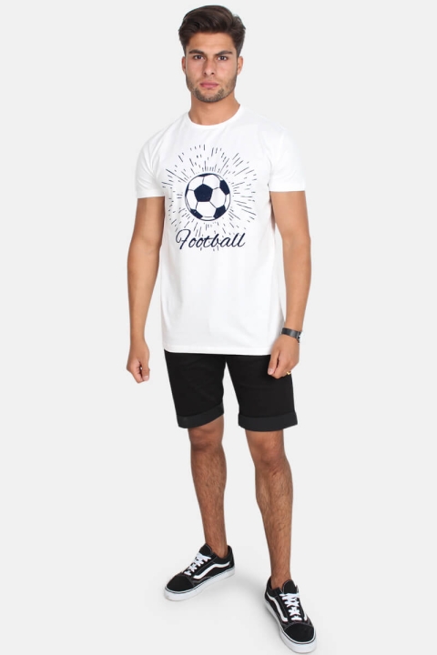 Kronstadt Lads The Ball T-skjorte Off White