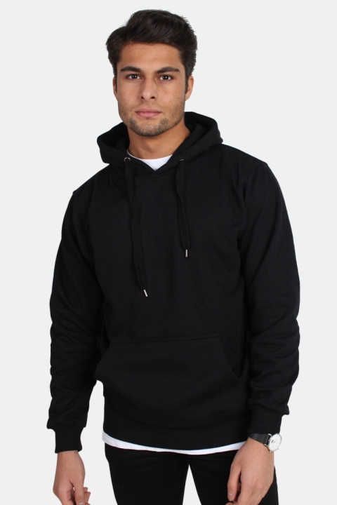 Basic Brand Hooded Genser Black