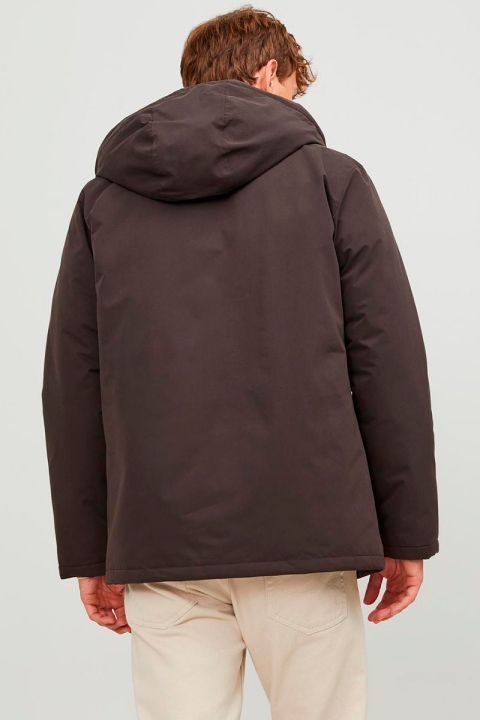 Jack & Jones Loop Parka Jacket Seal Brown