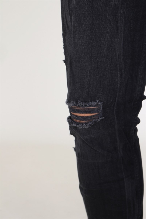 Redefined Rebel Stockholm Destroy Jeans Panther Black