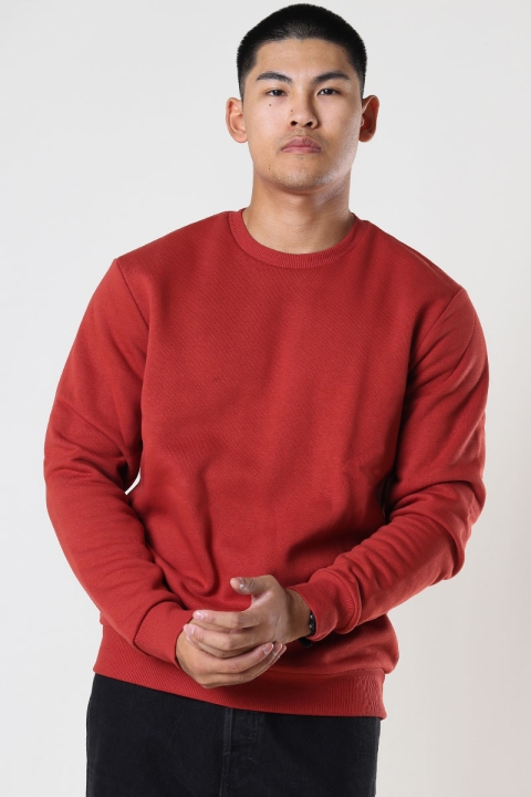 ONLY & SONS Ceres Crew Neck Red Ochre