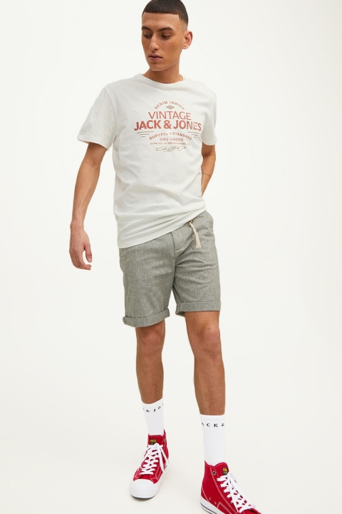 Jack & Jones JPSTSKY JJLINEN SHORTS AKM SN Dusty Olive