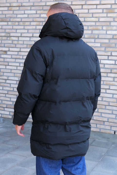 Jack & Jones Alpha Long Puffer Black
