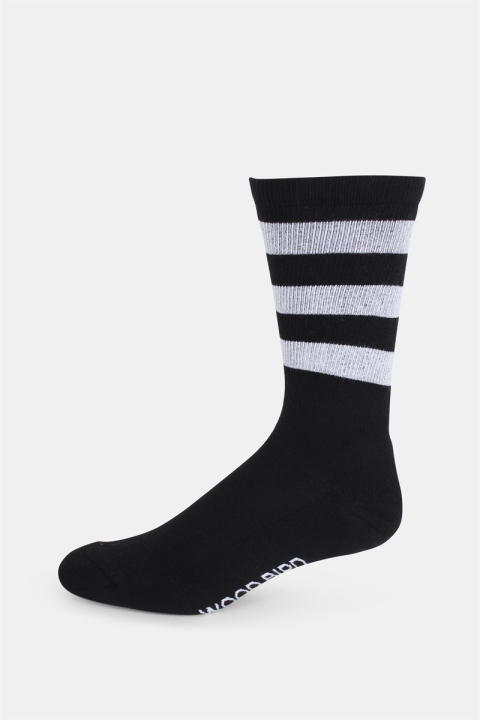 WoodBird Tennis Sokker Black/White
