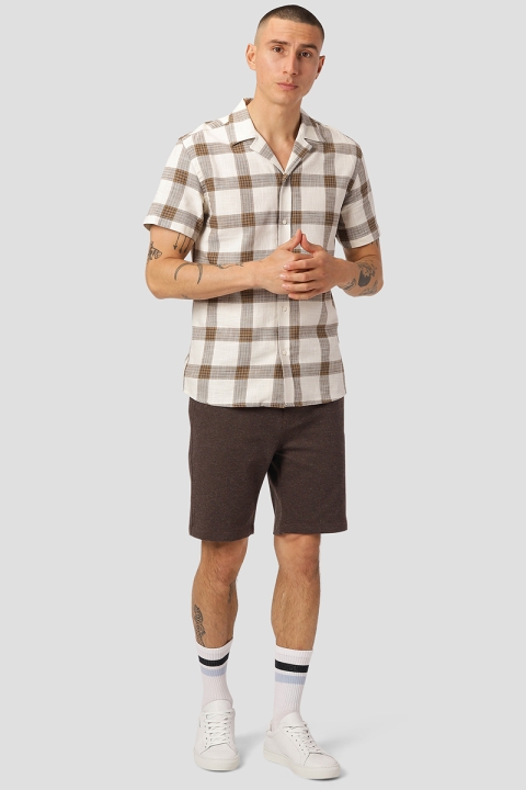 Clean Cut Copenhagen Milano Jersey Shorts Brown Melangè