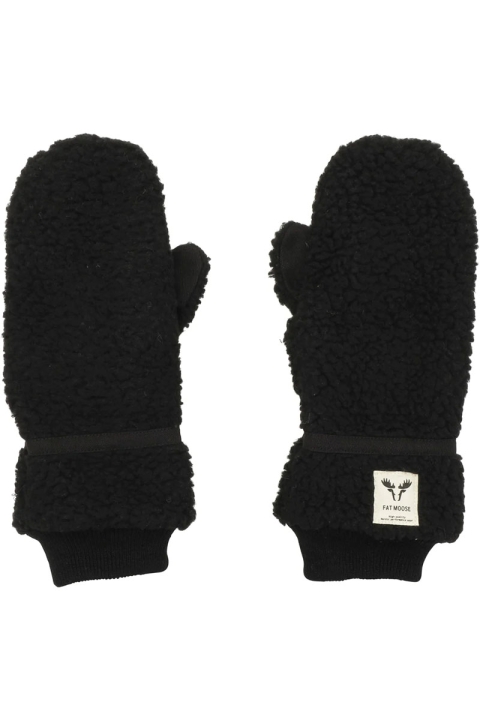 Fat Moose Villy Teddy Gloves Black